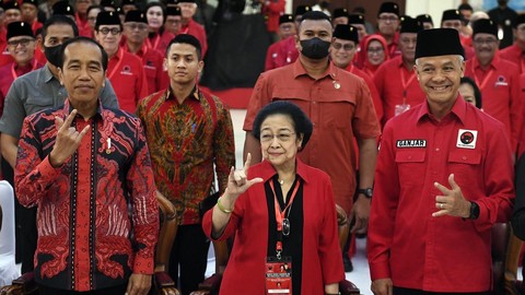 Eri PDIP Hadir Nonton Timnas Bersama Gerindra dan Golkar